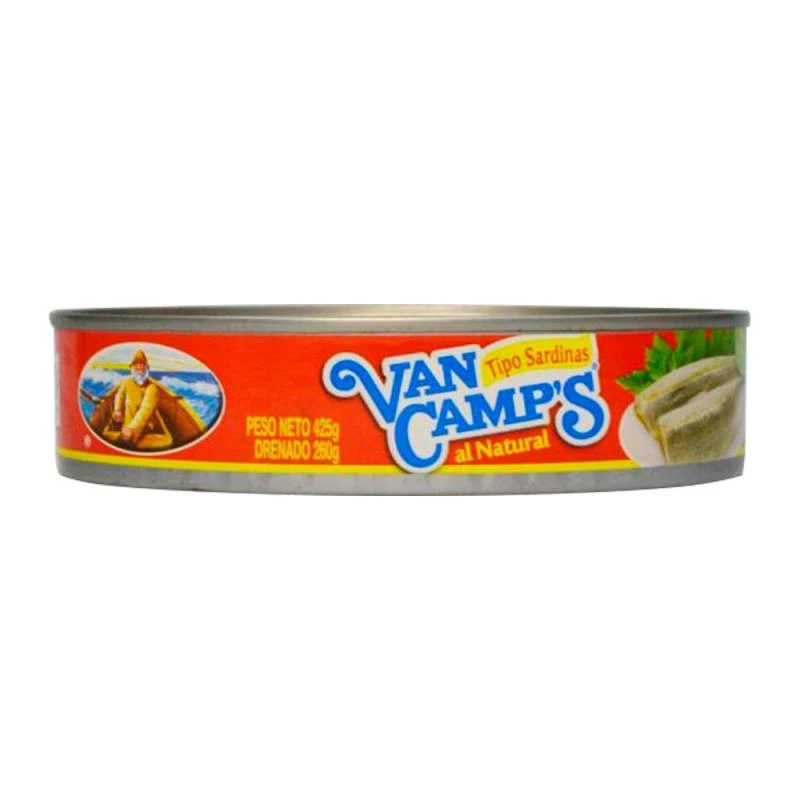 Sardinha Van Camps Ao Natural Lata 420Gr