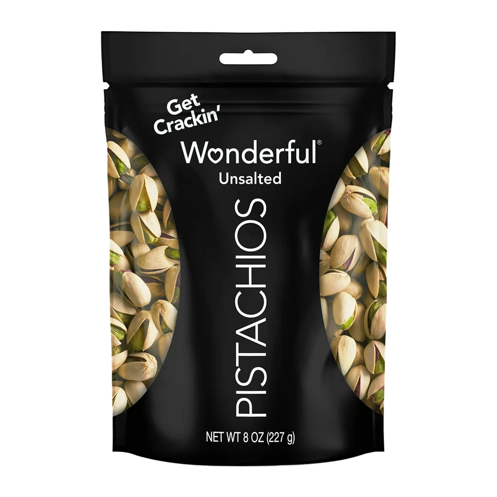 Pistache Wonderful Unsalted Pacote 227G