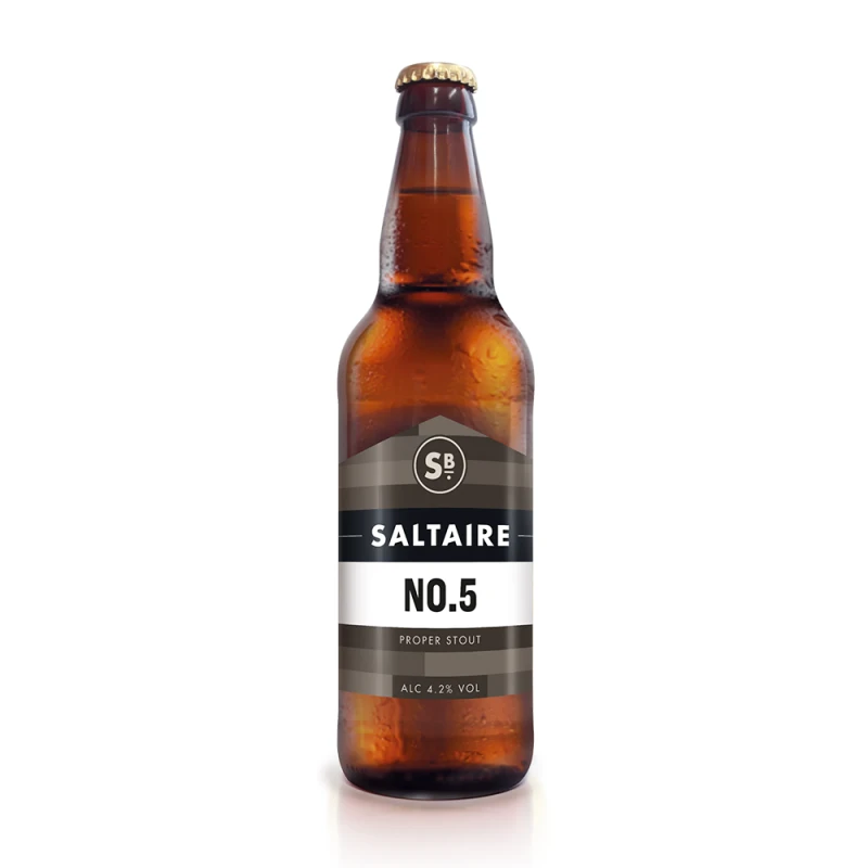 Cerveja Saltaire N5 Proper Stout Garrafa 500Ml