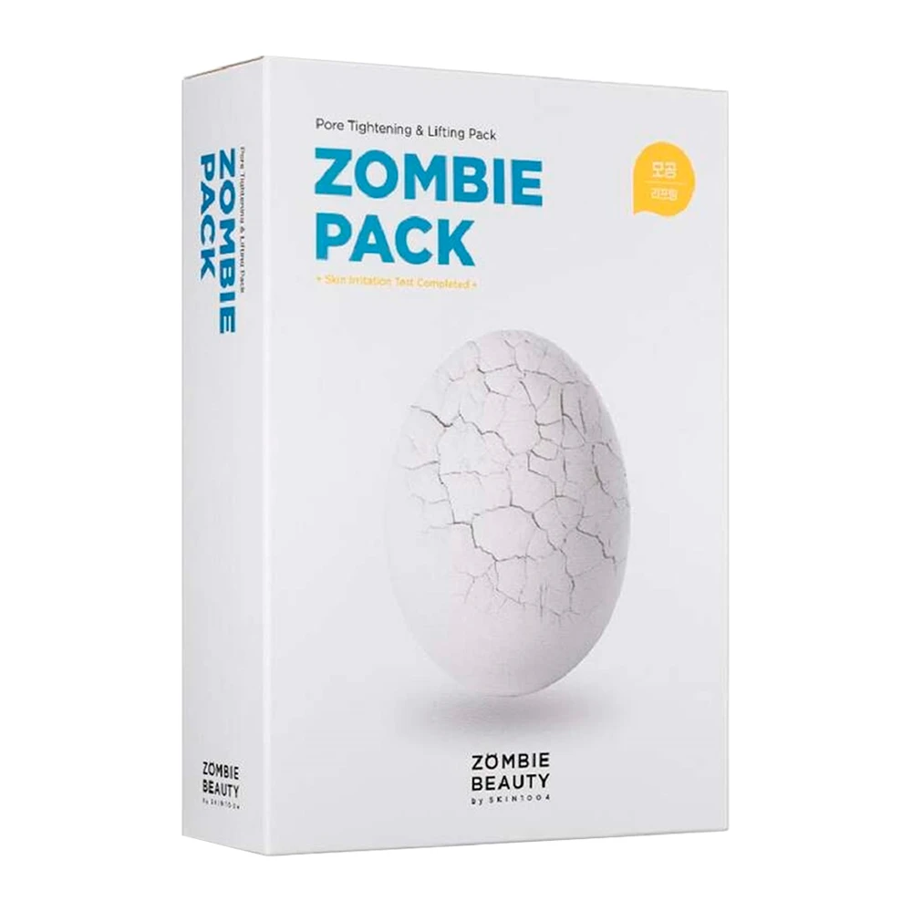 Máscara Facial Skin 1004 Zombie Beauty Zombie Pack 8 Unidades