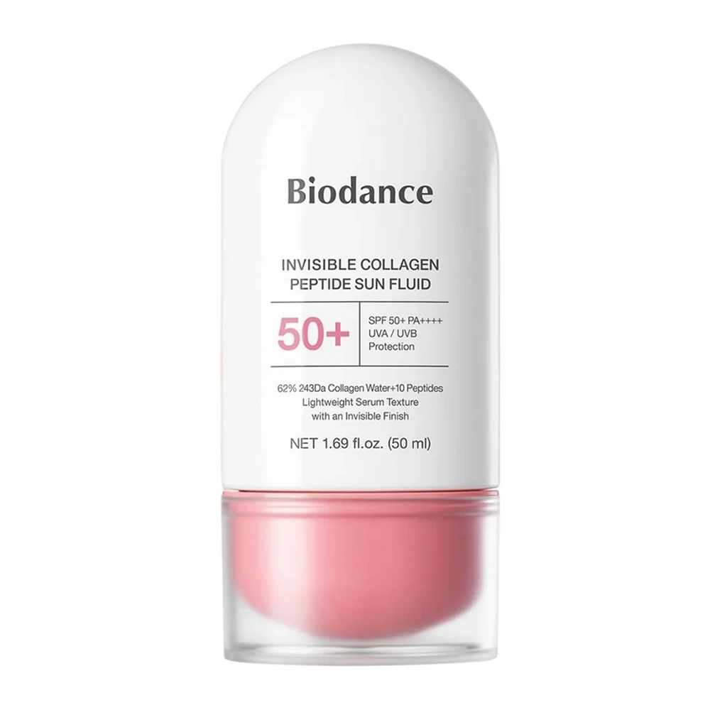 Protetor Solar Biodance Invisible Collagen Peptide Sun Fluid F50 50Ml