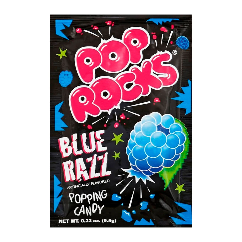Bala Pop Rocks Popping Blue Razz 9.5G