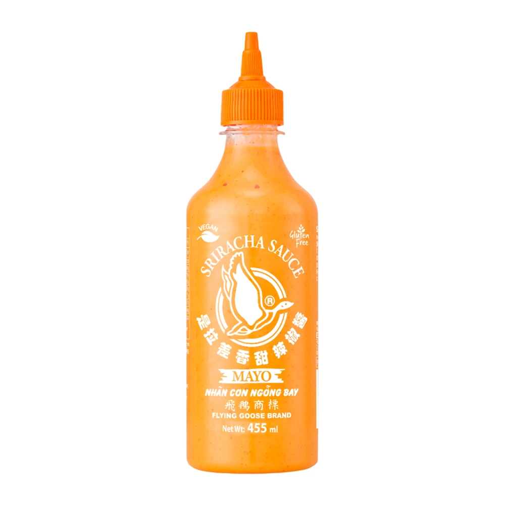 Molho Pimenta Sriracha Flyinggoose Mayo 455Ml