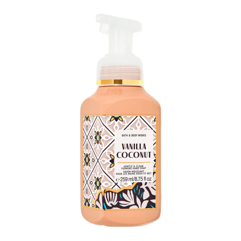 Sabonete Líquido em Espuma Bath & Body Works Vanilla Coconut 259Ml