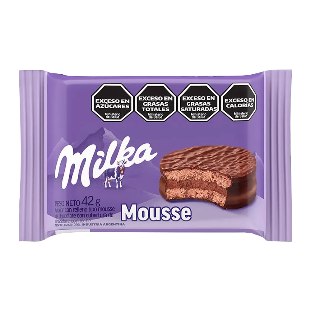 Alfajor Milka Mousse Simple 42G