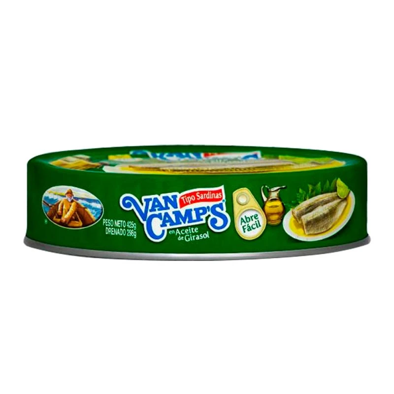 Sardinha Van Camps em Azeite de Girassol Lata 225G