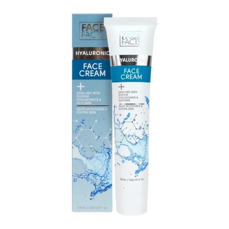 Creme Facial Face Facts Hialurônico 50Ml