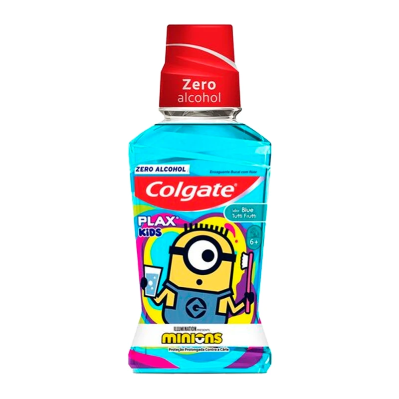 Enxaguante Bucal Colgate Plax Kids Minions 250Ml