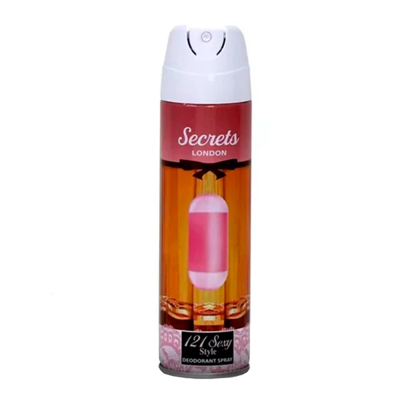 Desodorante Secrets London Spray Feminino 121 Sexy 150Ml