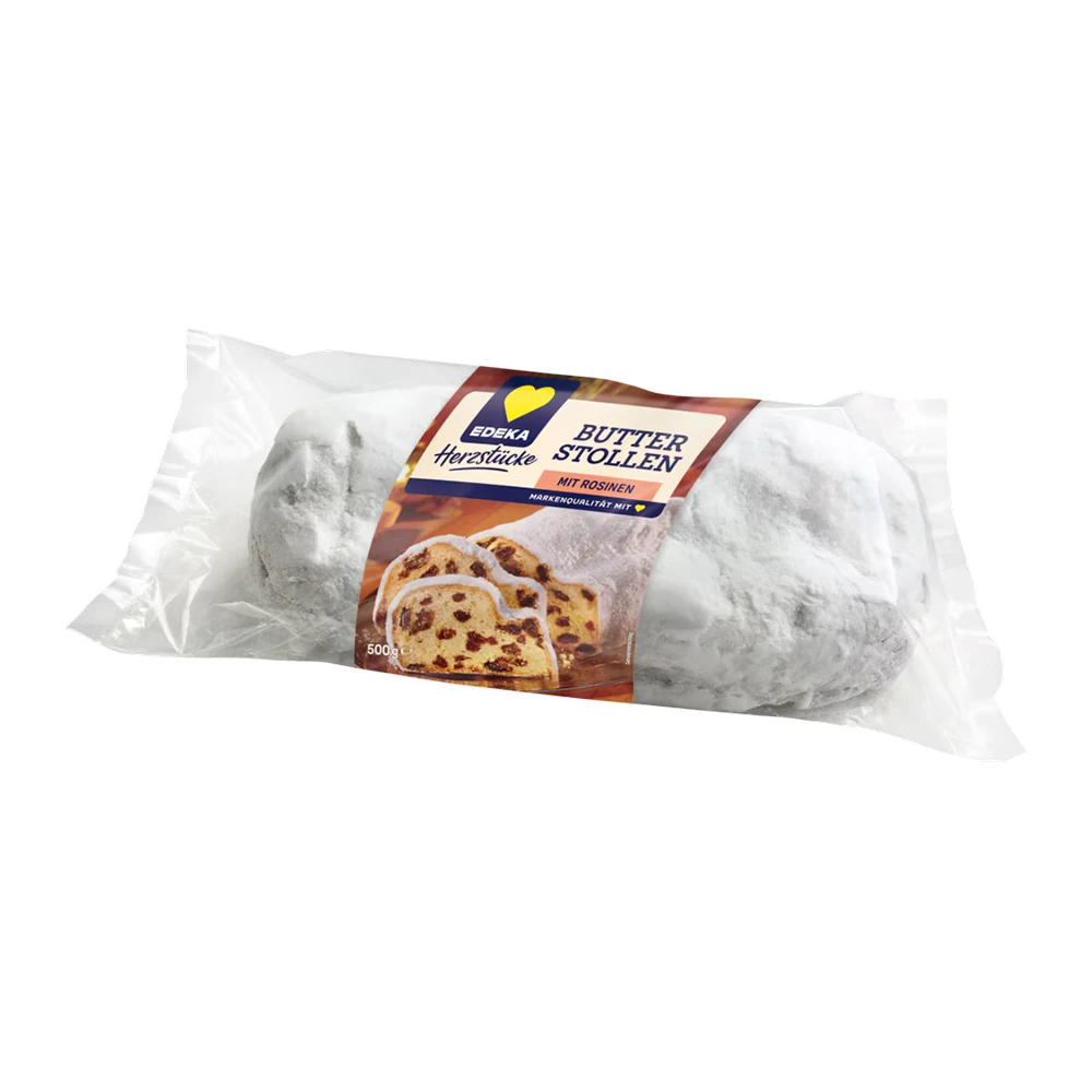 Stollen Edeka Amanteigado Pacote 500G
