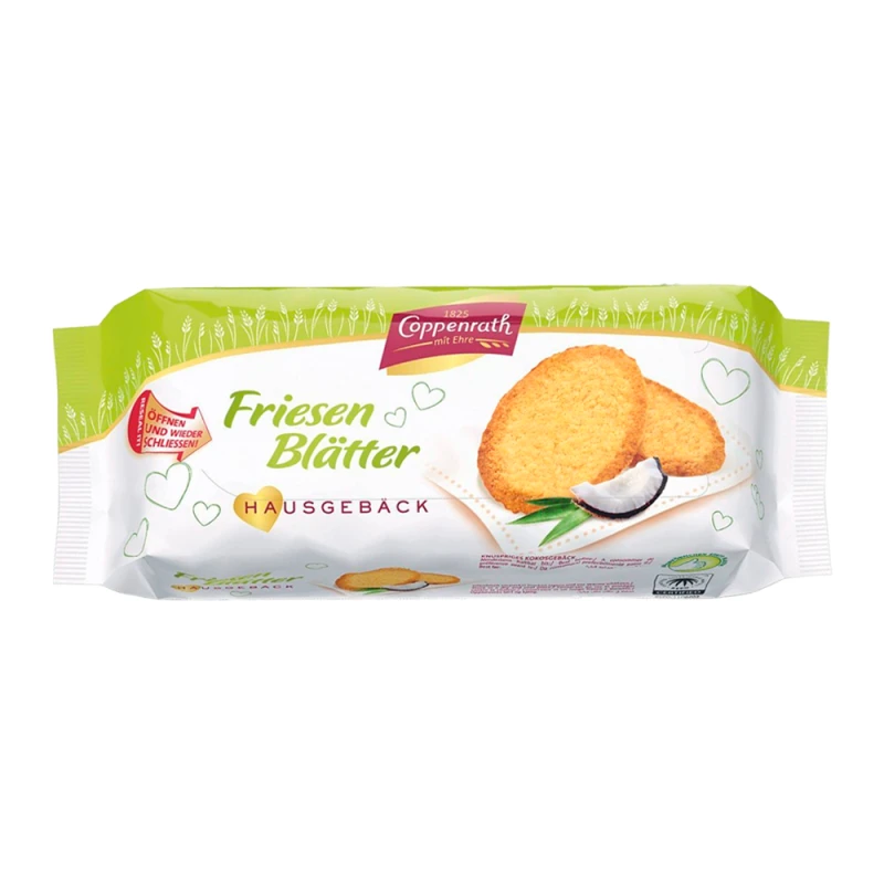 Biscoito Amanteigado Coppenrath Coco 200G