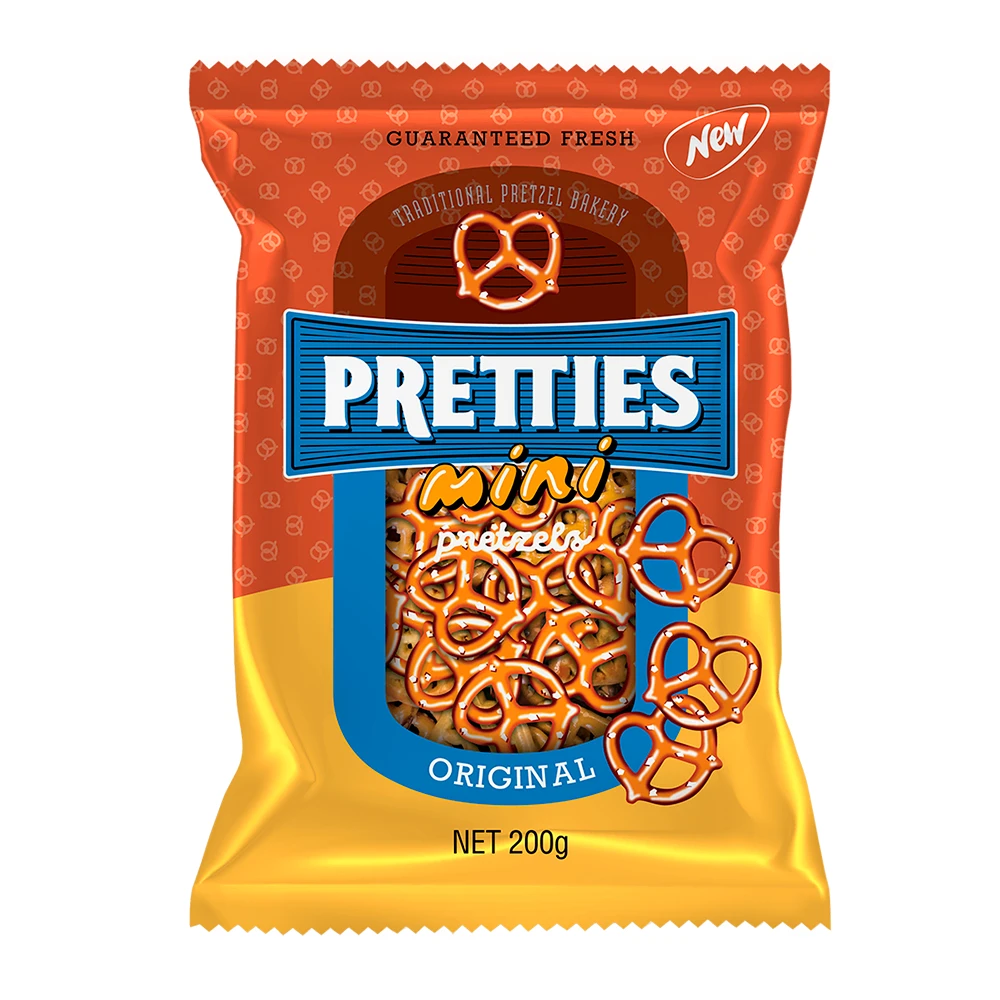 Salgadinho Pretzel Pretties Mini Pacote 200G