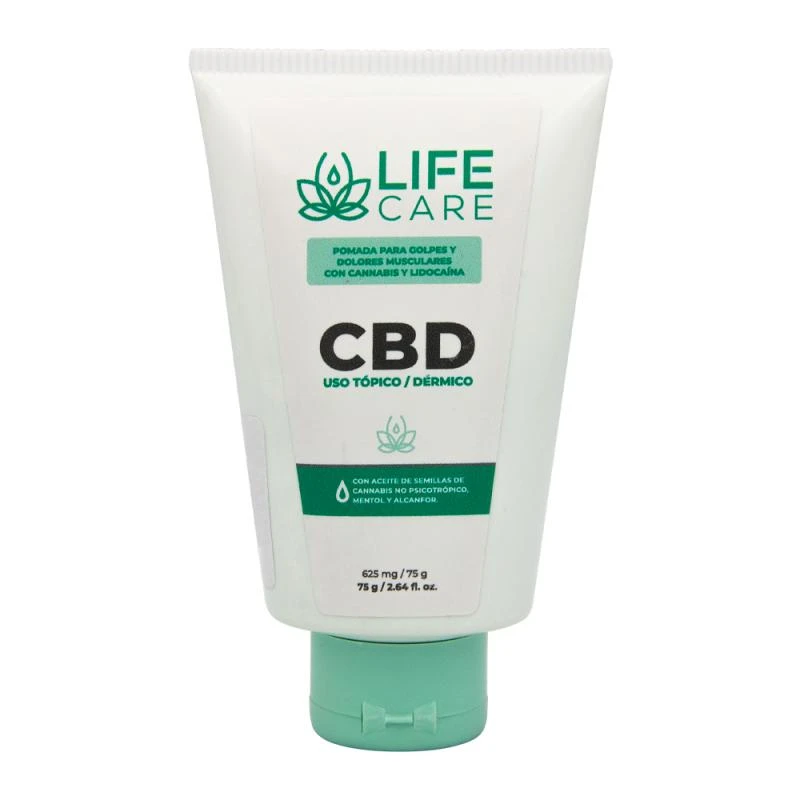 Creme Para Dor Life Care Com Cannabis 75G