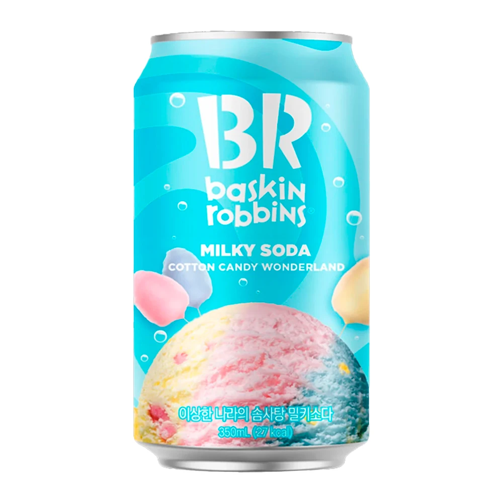 Refrigerante Br Milky Cotton Candy Lata 350Ml