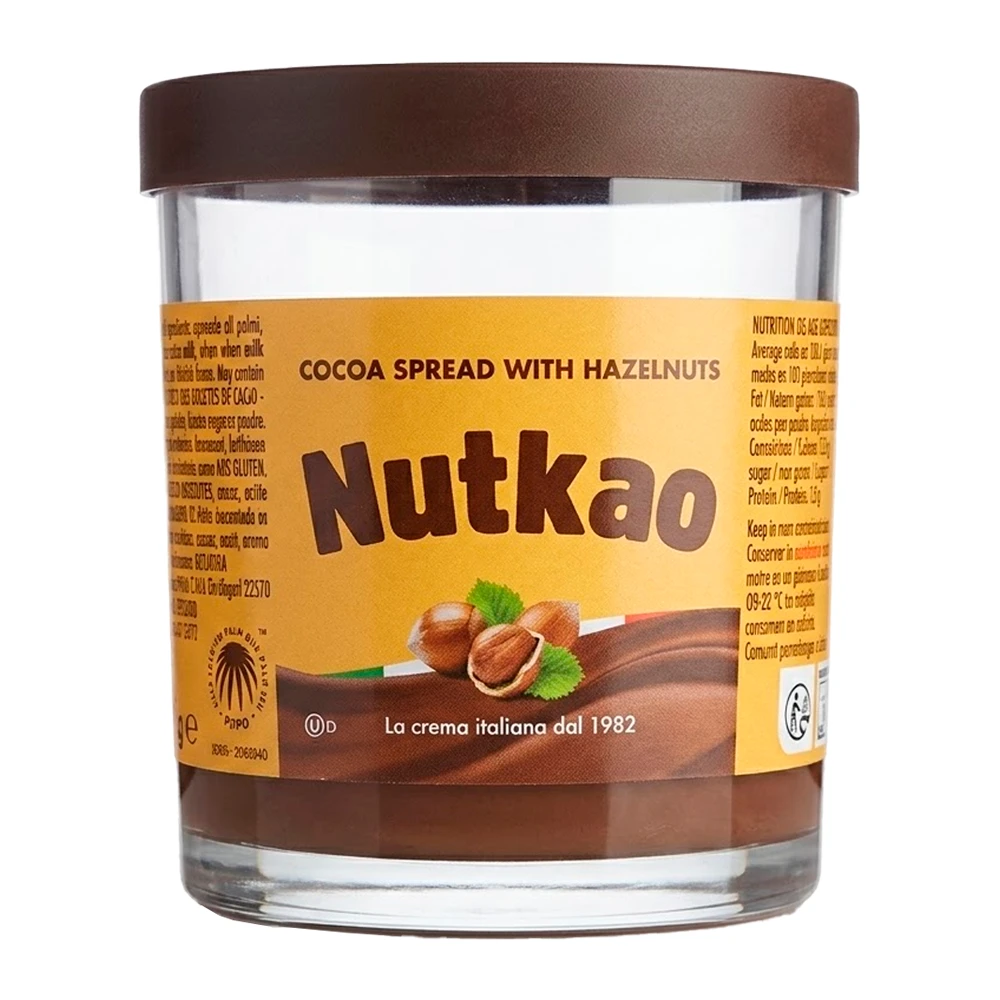 Creme de Avelã Nutkao Tradicional Pote 200G