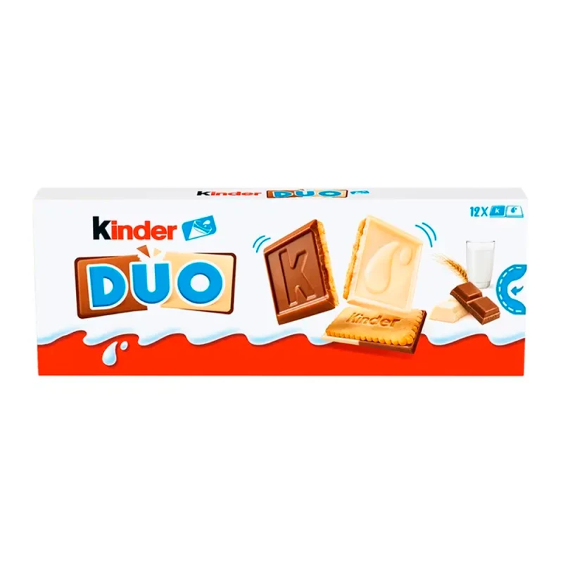 Chocolate Kinder Duo Com 12 Unidades 150G