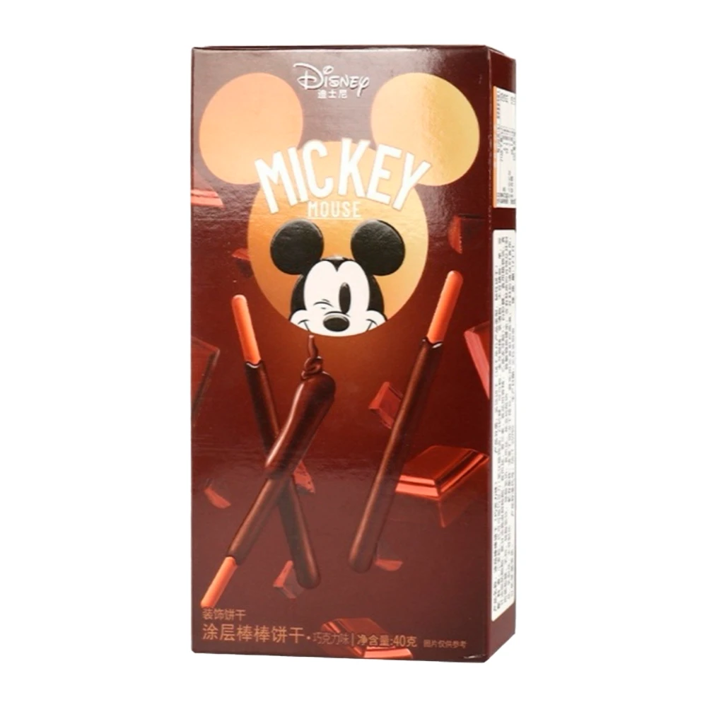 Palitinhos Disney Mickey Sabor Chocolate Caixa 40G