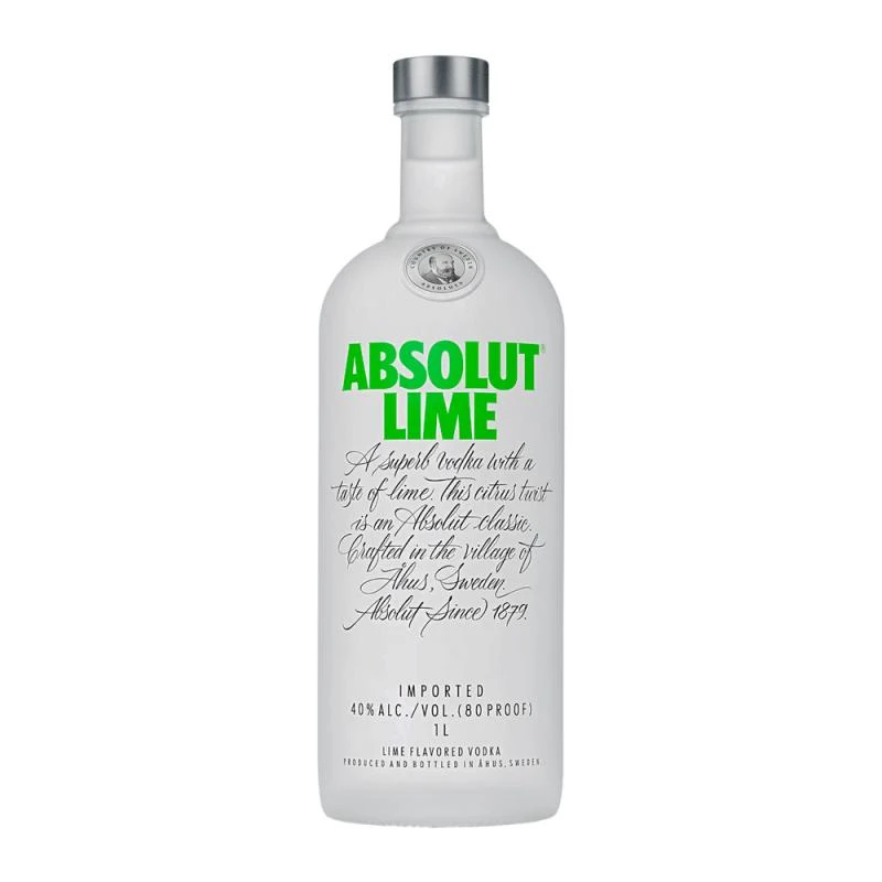 Vodka Absolut Lima Limão Garrafa 1 Litro
