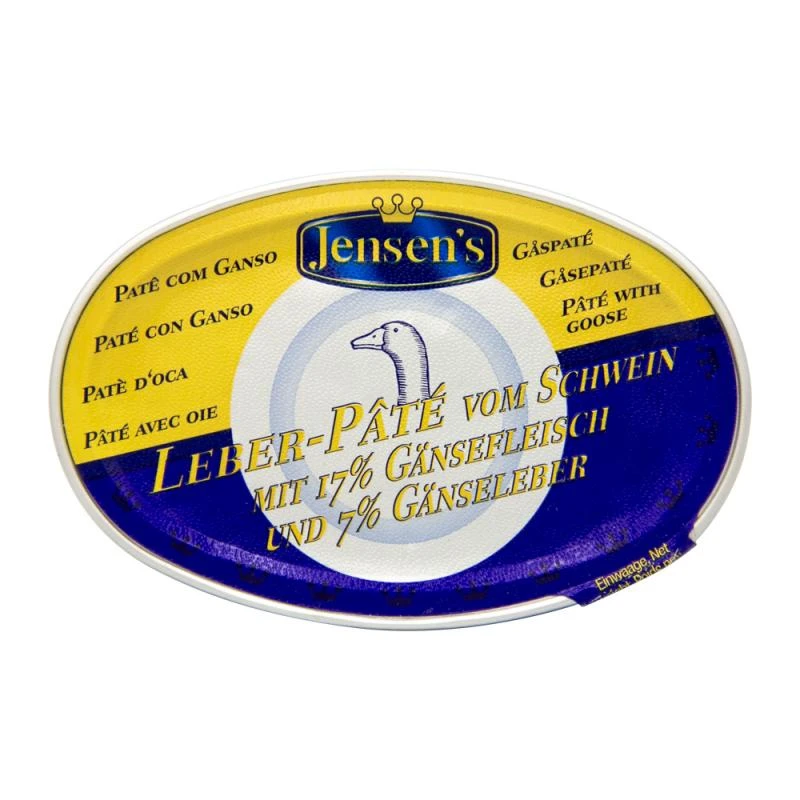 Pate Jensens de Fígado de Ganso 80G