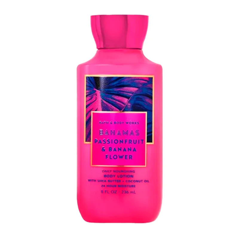 Loção Corporal Bath & Body Works Bahamas Passionfruit & Banana Flower 236Ml