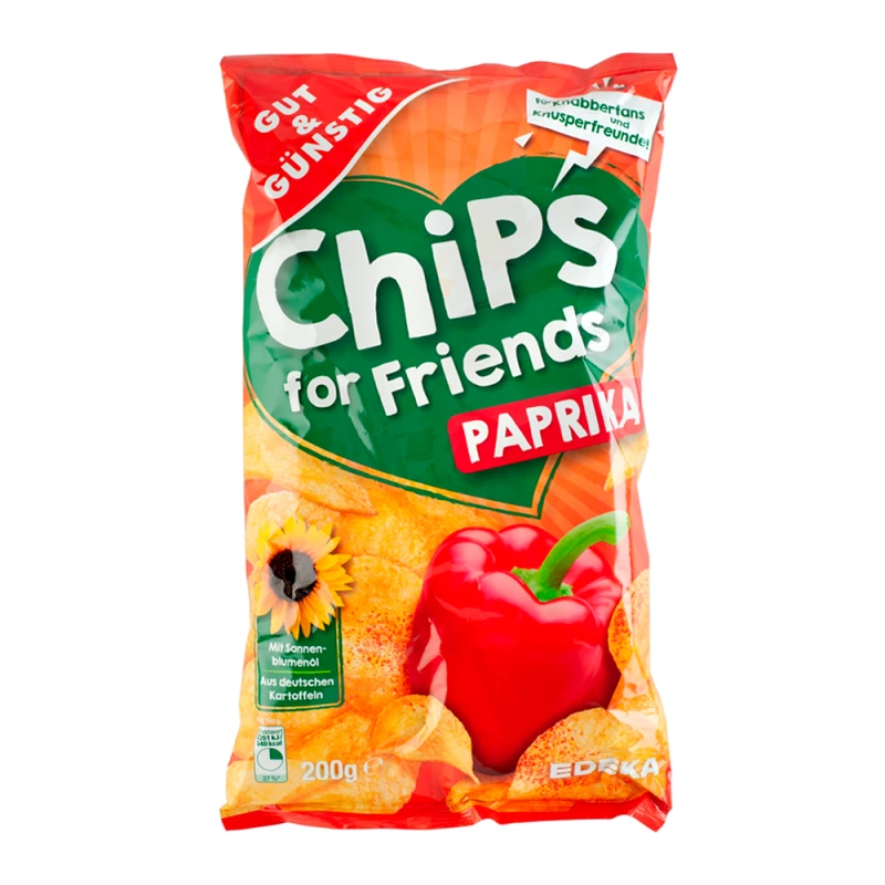 Batata Frita G&G Paprika Suave 200G