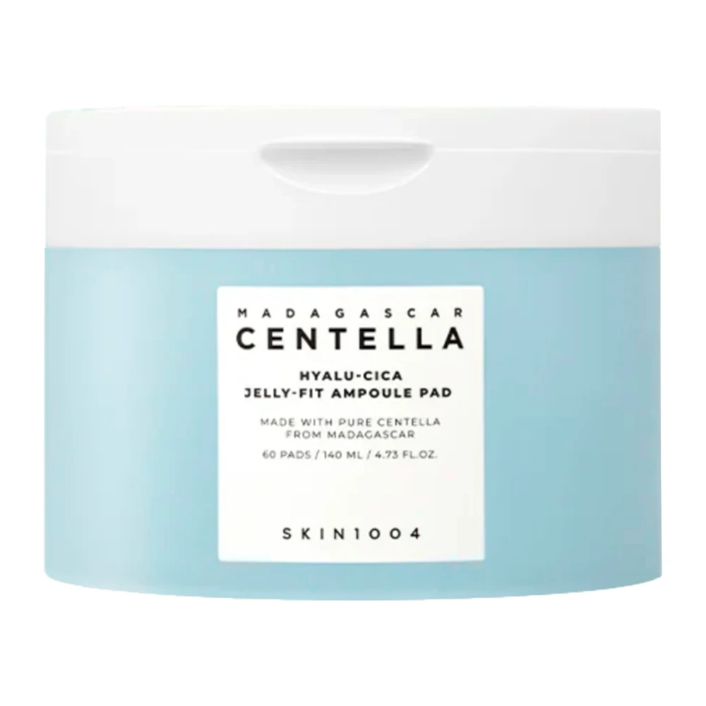Almofadas Tônicas Skin 1004 Madagascar Centella Hyalu-Cica Jelly Fit 60 Unidades