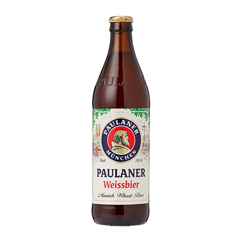 Cerveja Paulaner Trigo Clara Garrafa 500Ml