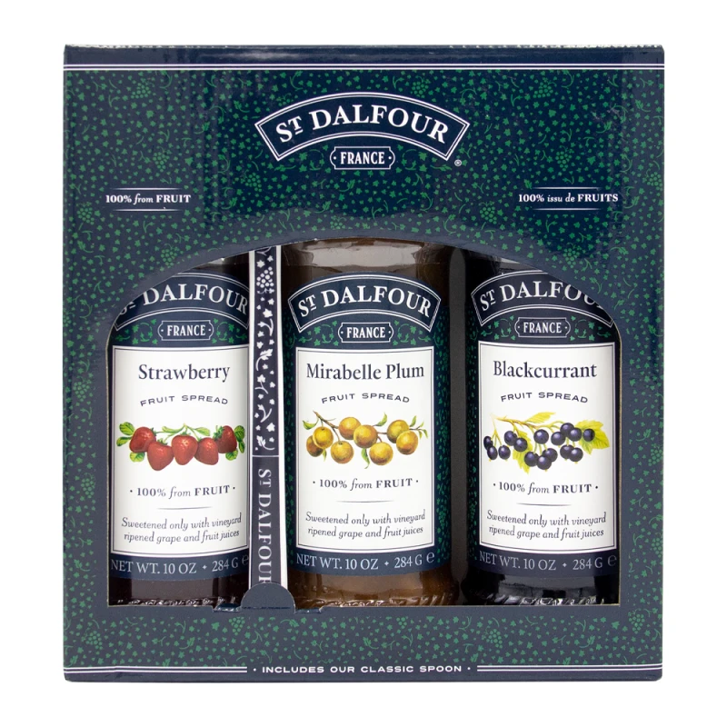 Geléia Sem Açúcar St. Dalfour Kit Com 3 Unidades