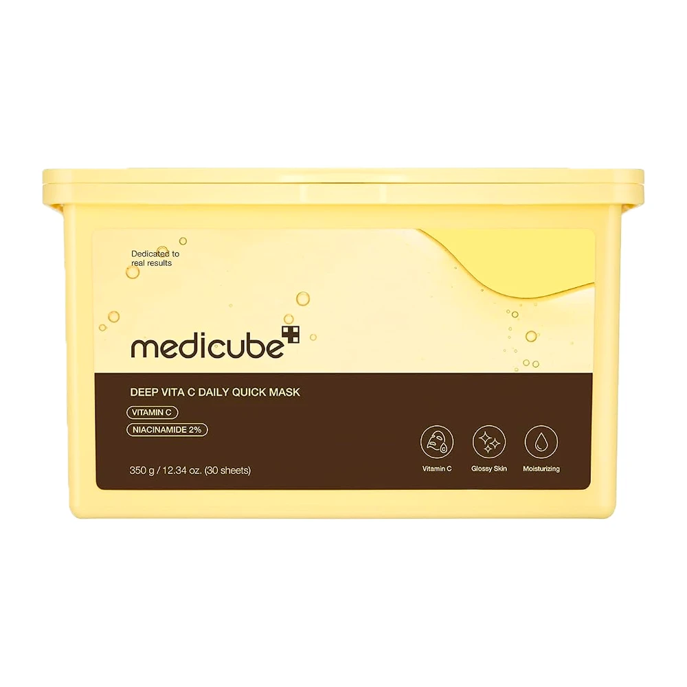 Máscara Facial Medicube Deep Vita C Daily Quick Mask 30 Unidades