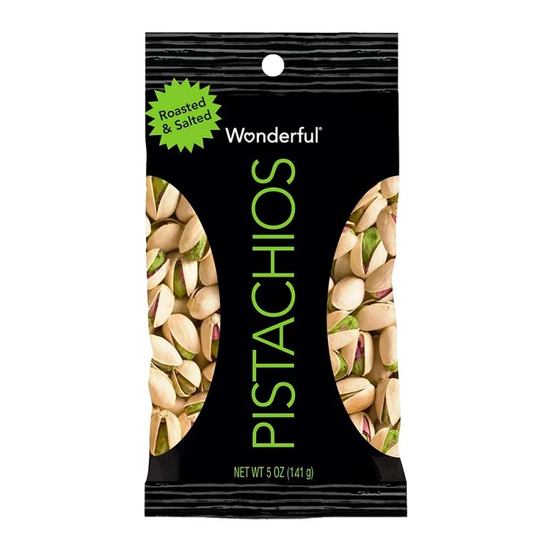 Pistache Wonderful Com Casca Torrado e Salgado Pacote 141G