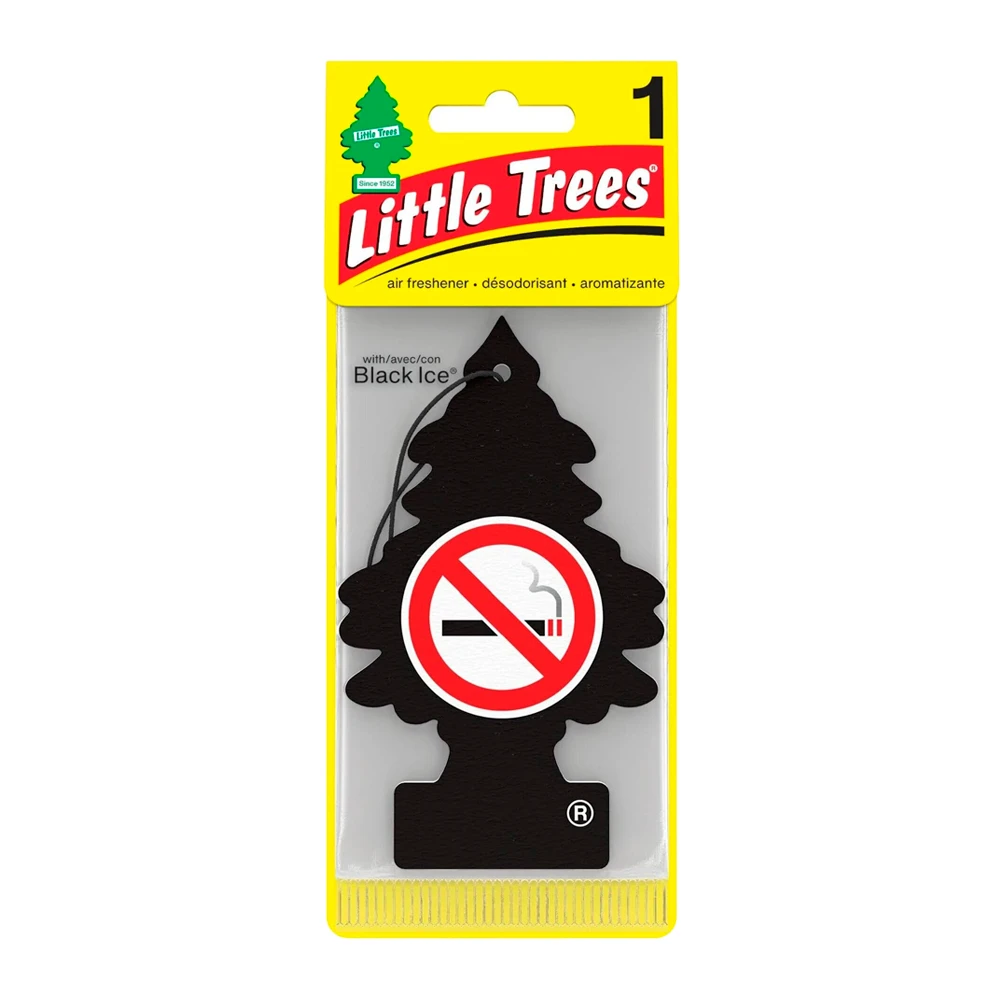 Aromatizante Little Trees Air Black Ice No Smoke