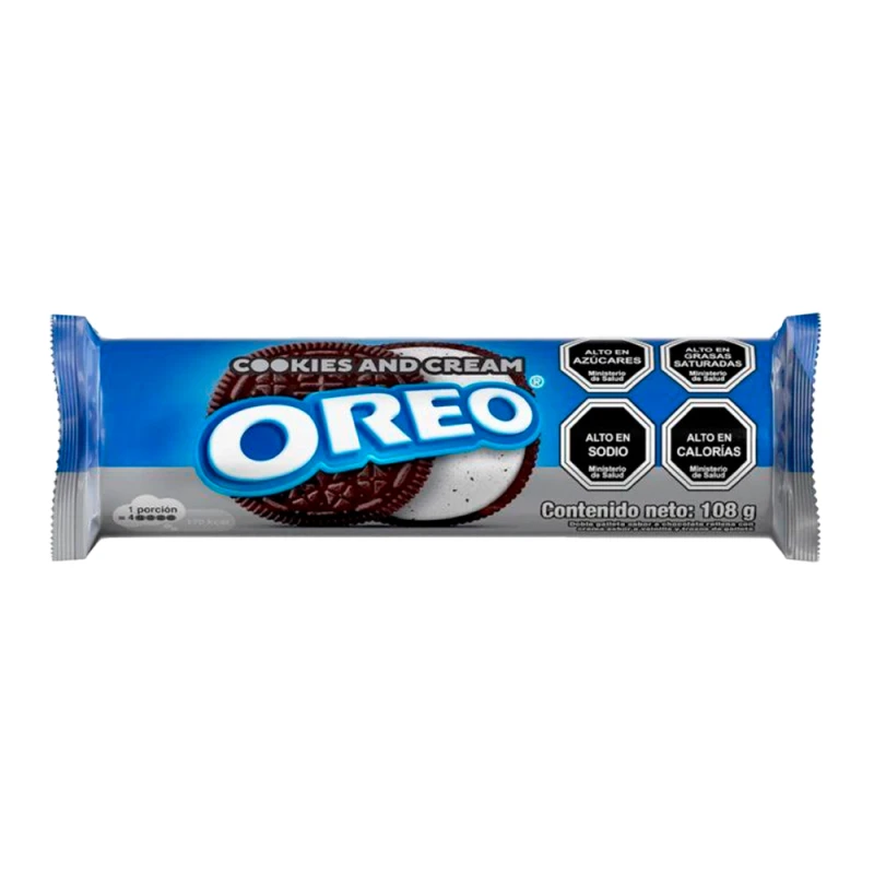 Bolacha Oreo Cookies And Cream 108G