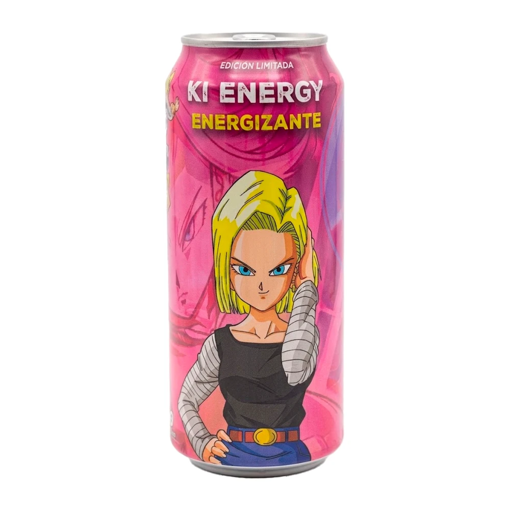 Energético Dragon Ball Androide 18 Lata 473Ml