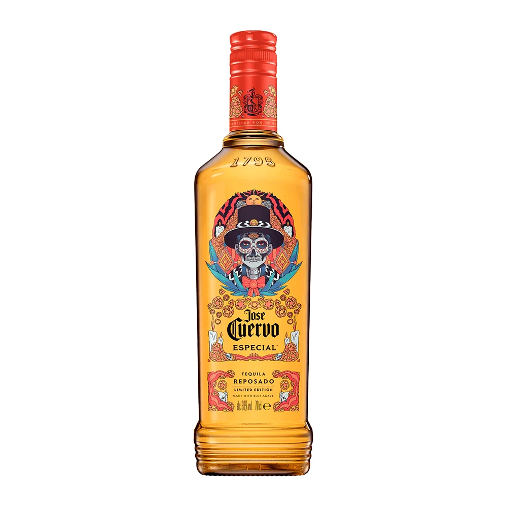 Tequila José Cuervo Ouro Edição Limitada Caveira Garrafa 750Ml