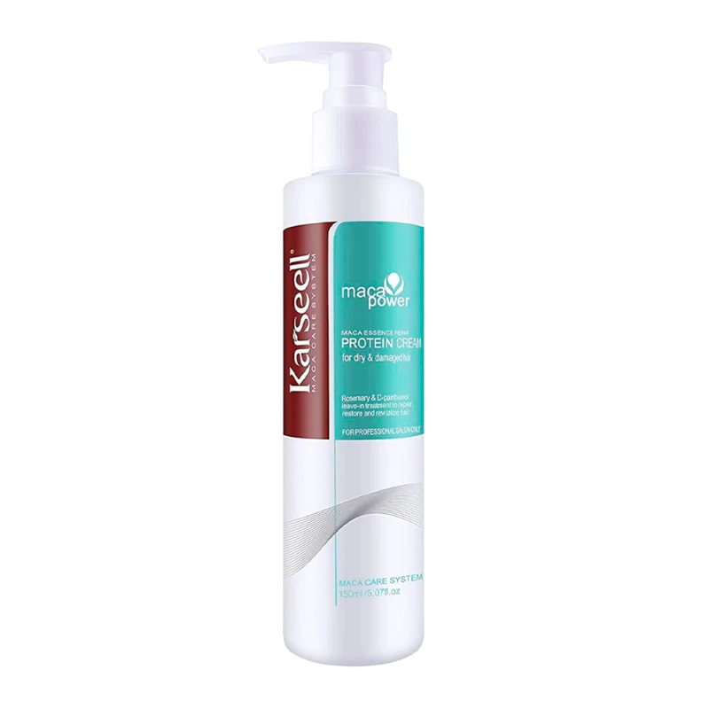 Creme de Proteina Sem Enxágue Reparador e Restaurador Karseell 200Ml