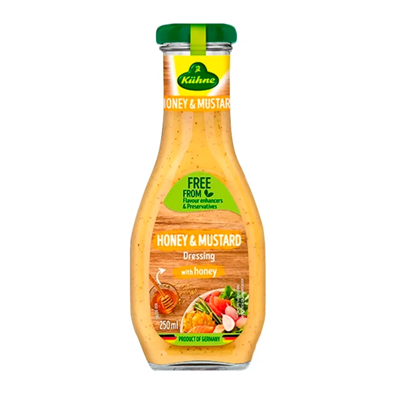 Molho de Salada Mel e Mostarda Kuhne 250Ml