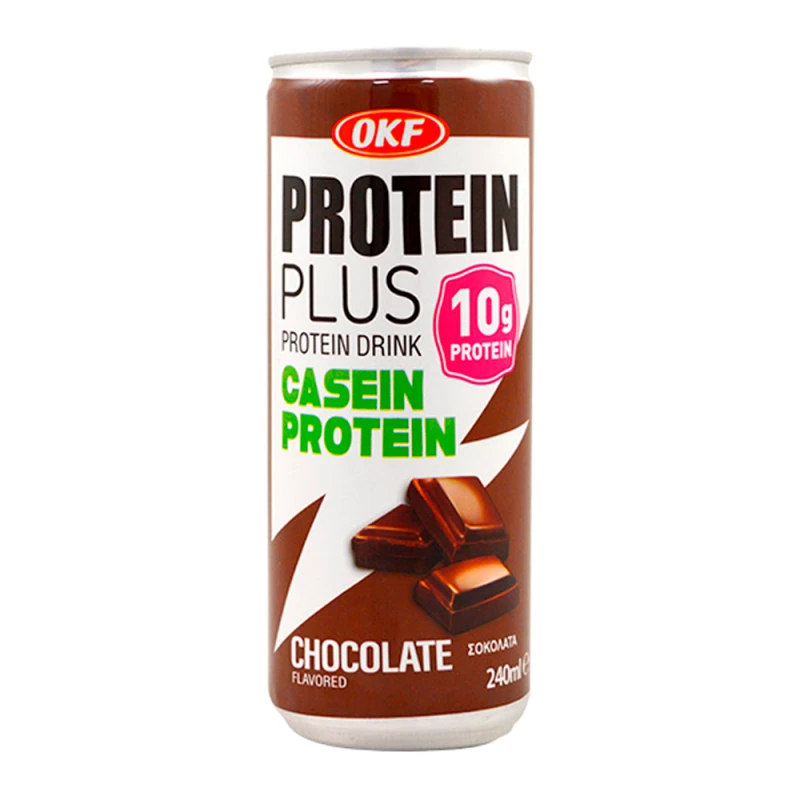 Shake de Proteína Plus Okf Chocolate Lata 240Ml