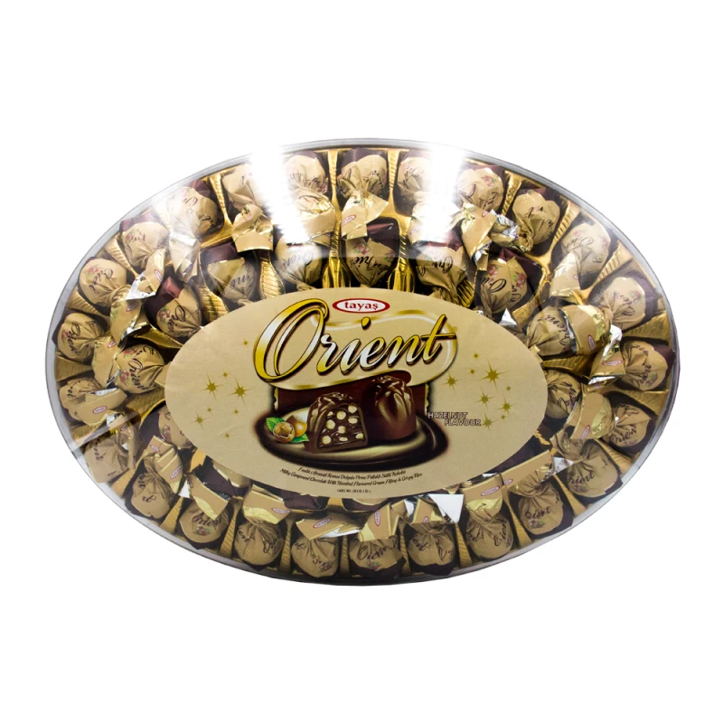 Bom Bom Tayas Orient Avelãs 485G Caixa Oval