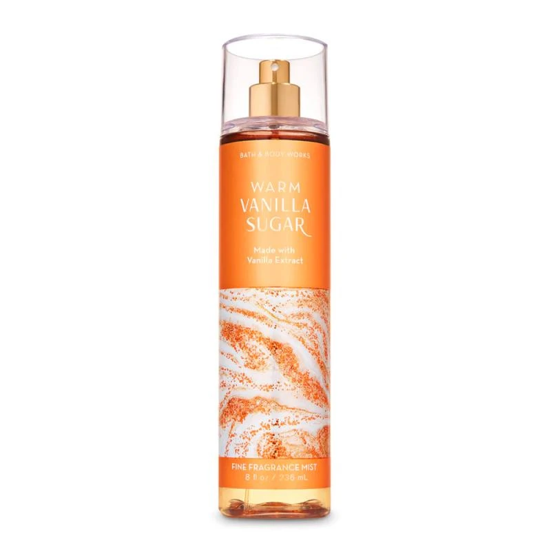 Colônia Corporal Bath & Body Works Warm Vanilla Sugar 236Ml