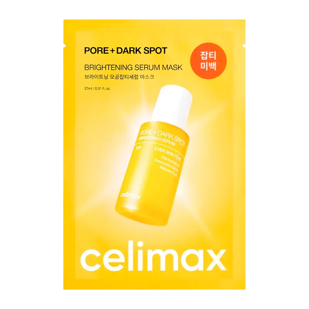 Máscara Facial Celimax Pore Dark Spot Brighten Mask 1 Unidade