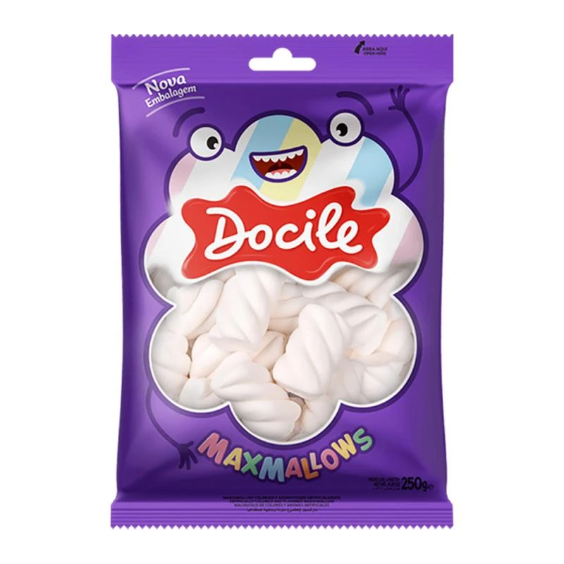 Marshmallow Docile Twist Branco 250G