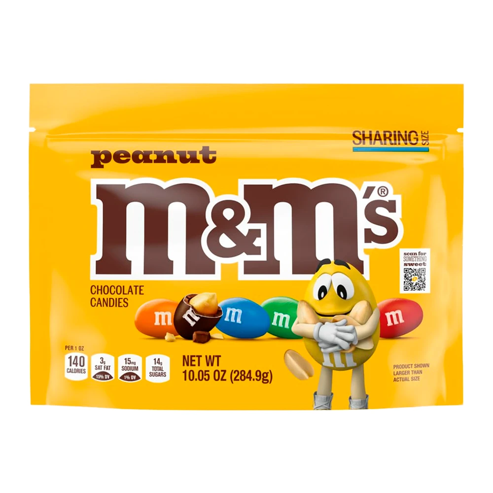 Chocolate Mars M&M Amendoim Pacote 10.05Oz 284G