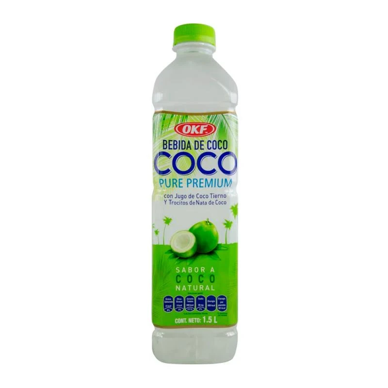 Água de Coco Okf Original Garrafa Pet 1500Ml