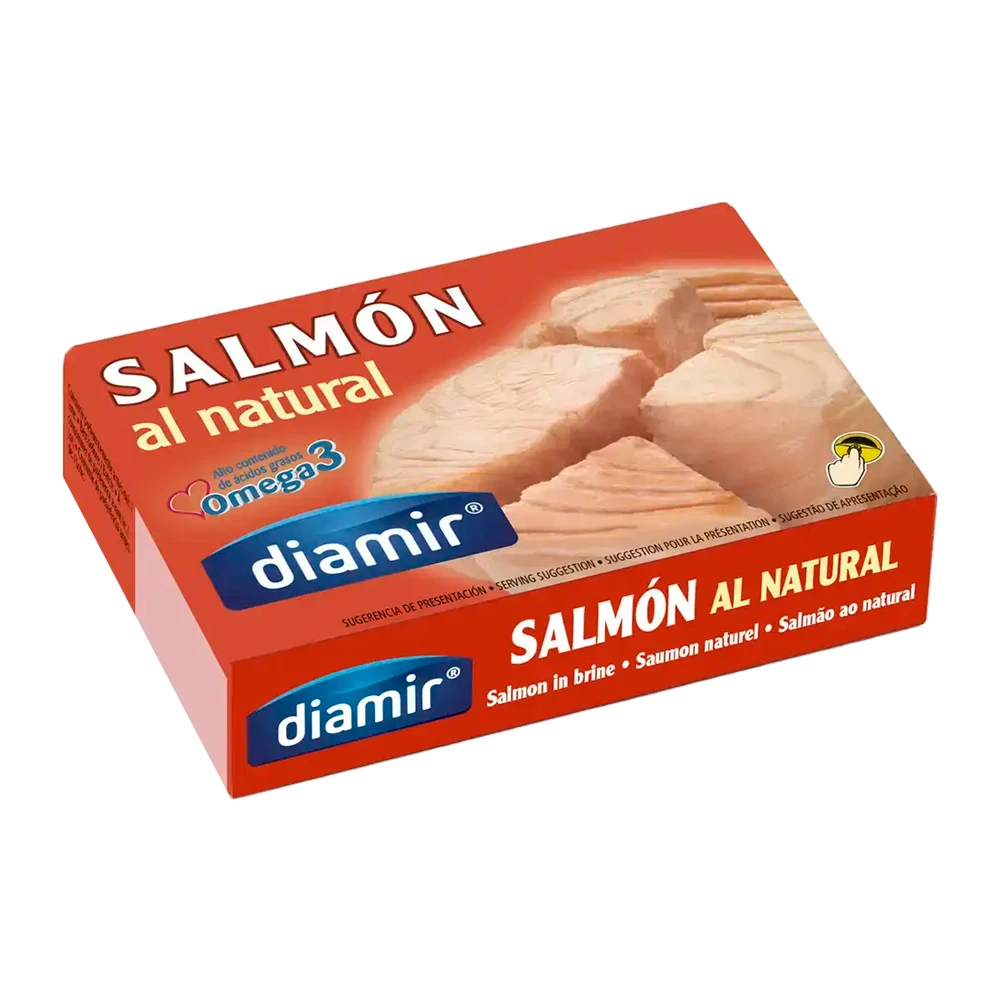 Salmão Diamir Ao Natural Lata 115G