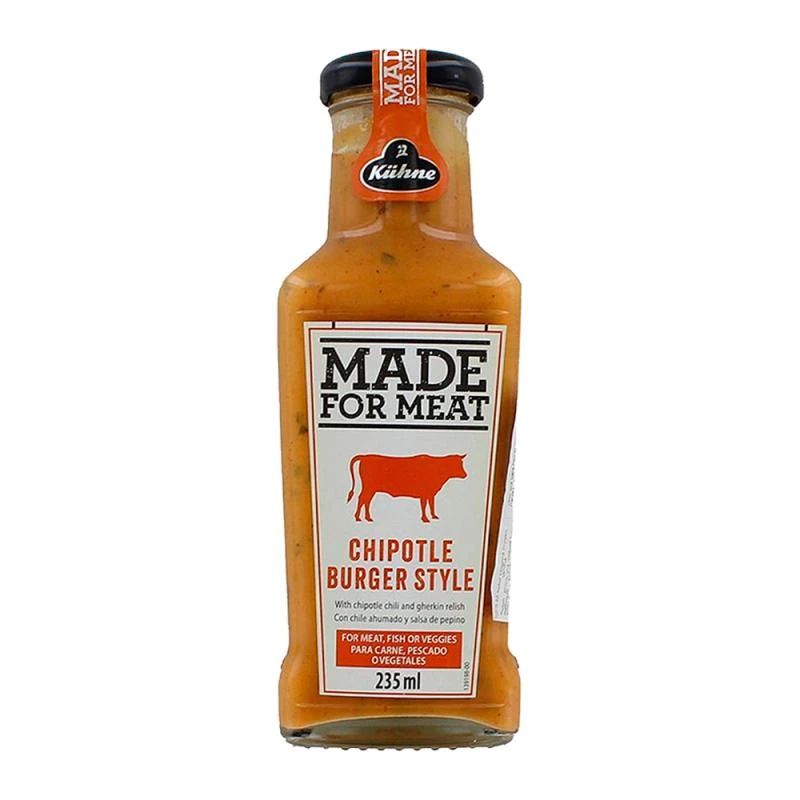 Molho Chipotle Estilo Hambúrguer Kuhne 235Ml