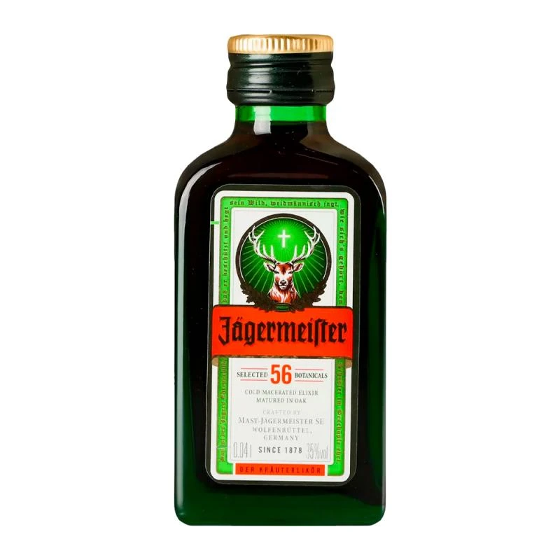 Licor Jagermeister Miniatura 40Ml