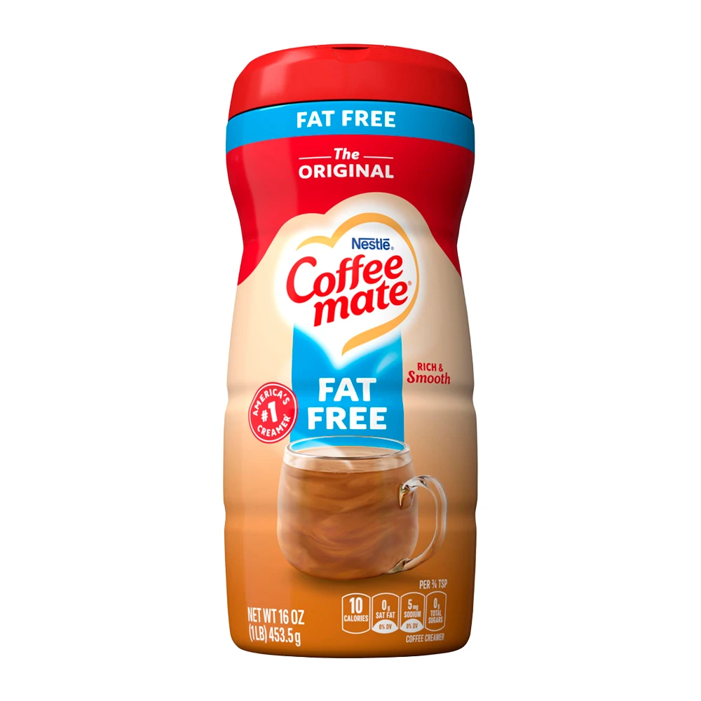 Creme Para Café Nestle Coffeemate Original Fat Free Pote 16Oz 453.5G