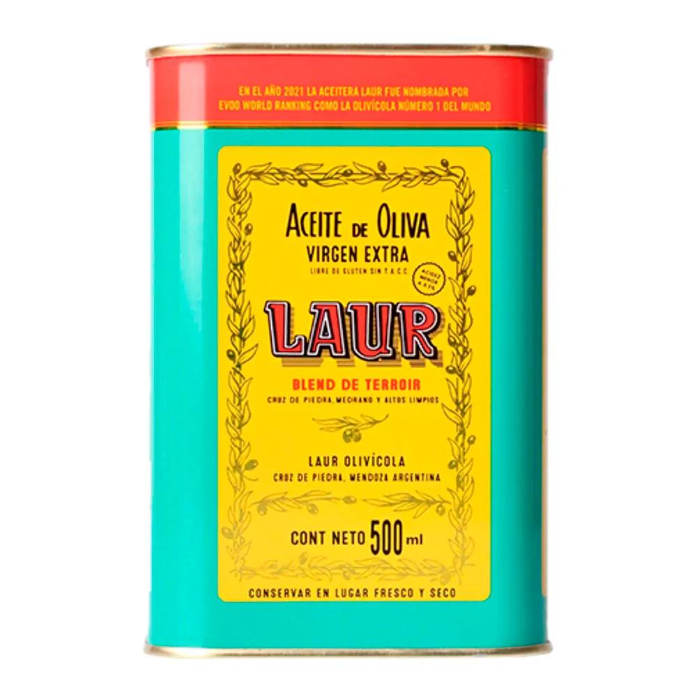 Azeite Laur de Oliva Extra Virgem Blend De Terroir Lata 500Ml