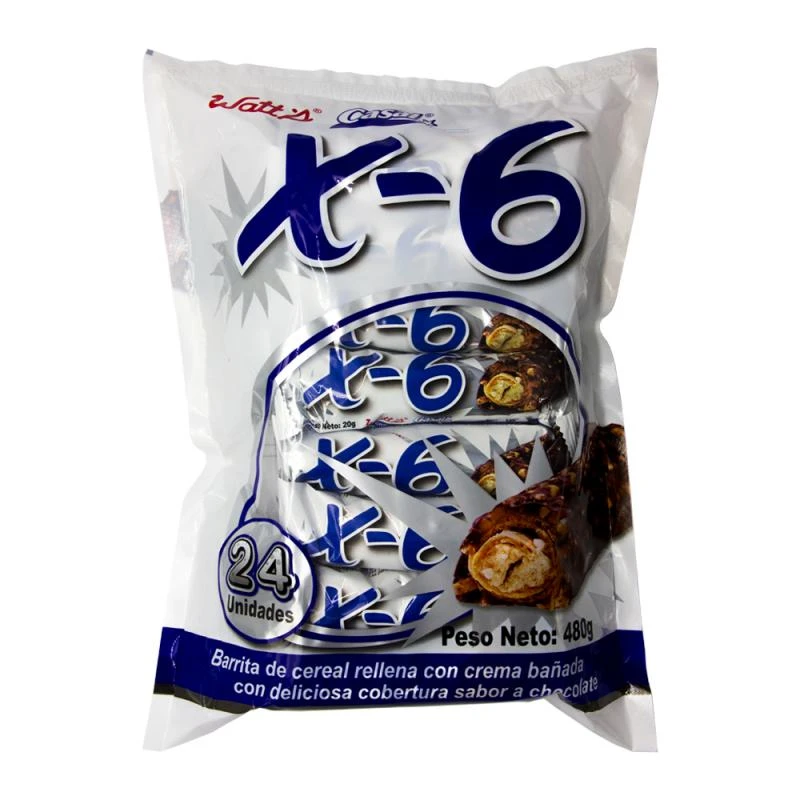 Chocolate Casal X6 Ao Leite Pacote 24X20G