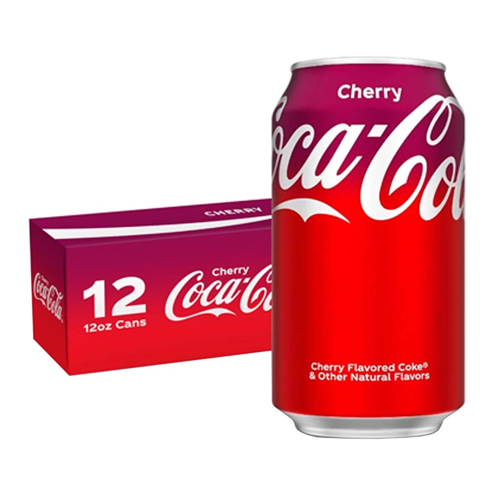 Refrigerante Coca Cola Cereja Caixa 12X355Ml